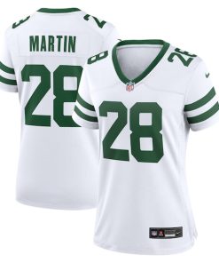Curtis Martin New York Jets Nike Women's Legacy Retired Player Game Jersey - White/Green