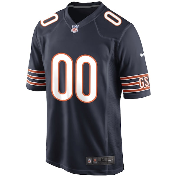 Chicago Bears Nike Custom Game Jersey - Navy - Image 2