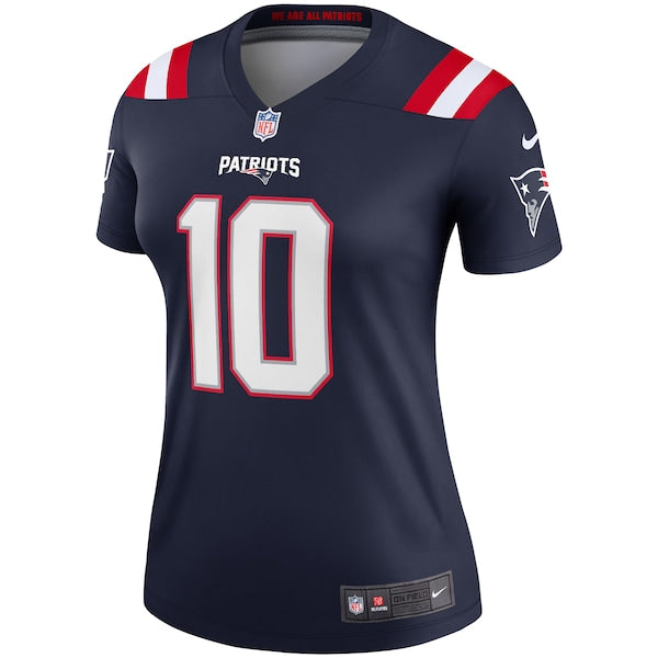 Mac Jones New England Patriots Nike Women's Legend Jersey - Navy - Image 2