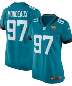 Henry Mondeaux Jacksonville Jaguars Nike Women's  Game Jersey -  Teal