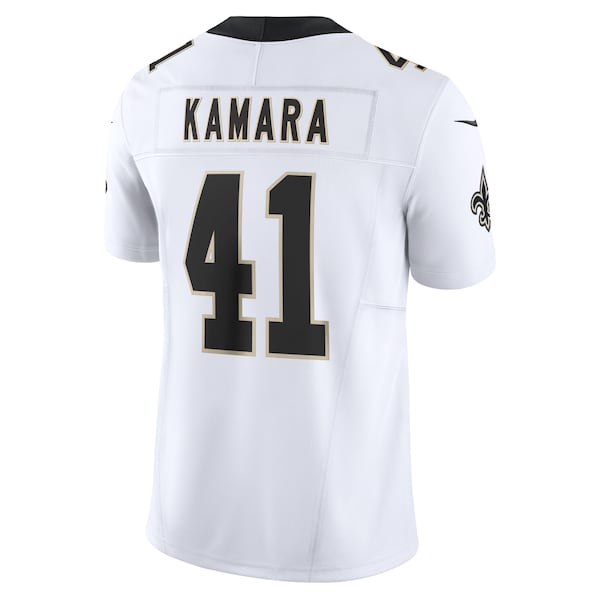 Alvin Kamara New Orleans Saints Nike Vapor F.U.S.E. Limited Jersey - White - Image 3