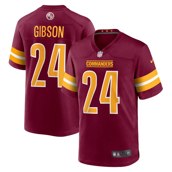 Antonio Gibson Washington Commanders Nike Game Jersey - Burgundy/Black/White - Image 2