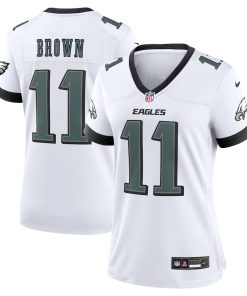 A.J. Brown Philadelphia Eagles Nike Women's Alternate Player Game Jersey - White