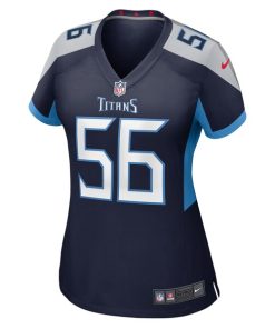 Alternative view of Kenneth Murray Jr. Tennessee Titans Nike Women's  Game Jersey -  Navy