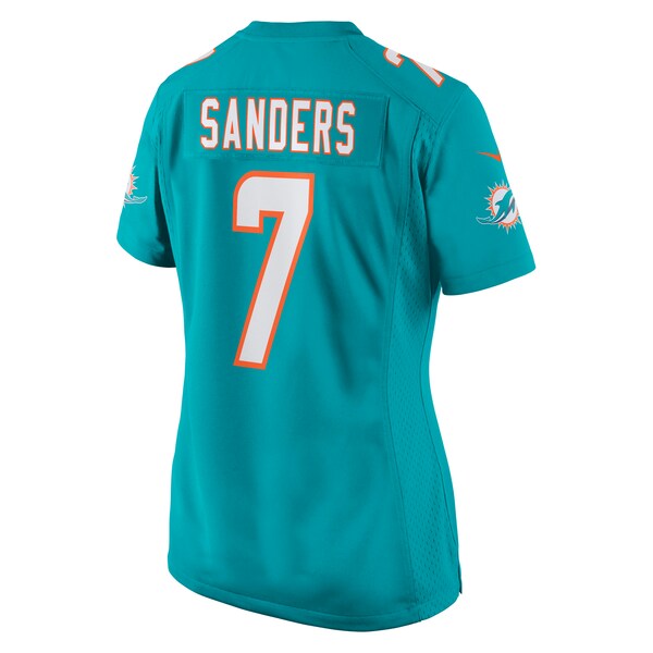 Jason Sanders Miami Dolphins Nike Women's Game Jersey - Aqua - Image 3