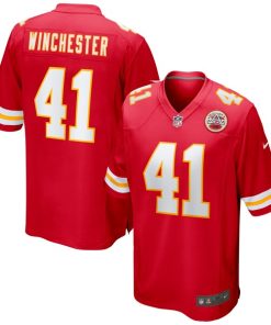 James Winchester Kansas City Chiefs Nike Game Jersey - Red