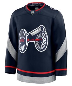 Alternative view of Columbus Blue Jackets  2025 NHL Stadium Series Premium Jersey - Navy