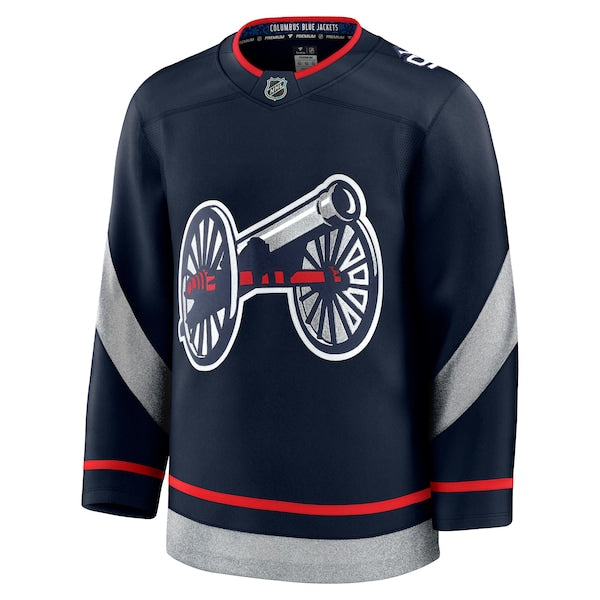 Columbus Blue Jackets 2025 NHL Stadium Series Premium Jersey - Navy - Image 2