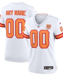 Alternative view of '76 Tampa Bay Buccaneers Nike Women's 50th Season Alternate Custom Game Jersey - White/Red
