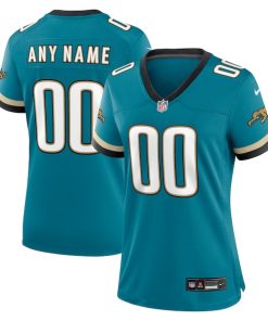 Jacksonville Jaguars Nike Women's Prowler Throwback Custom Game Jersey - Teal