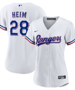 Jonah Heim Texas Rangers Nike Women's Home Replica Jersey - White