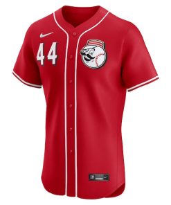 Alternative view of Elly De La Cruz Cincinnati Reds Nike 2nd Alternate Elite Player Jersey - Red
