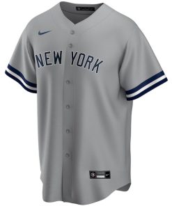 Alternative view of DJ LeMahieu New York Yankees Nike Road Replica Player Jersey - Gray
