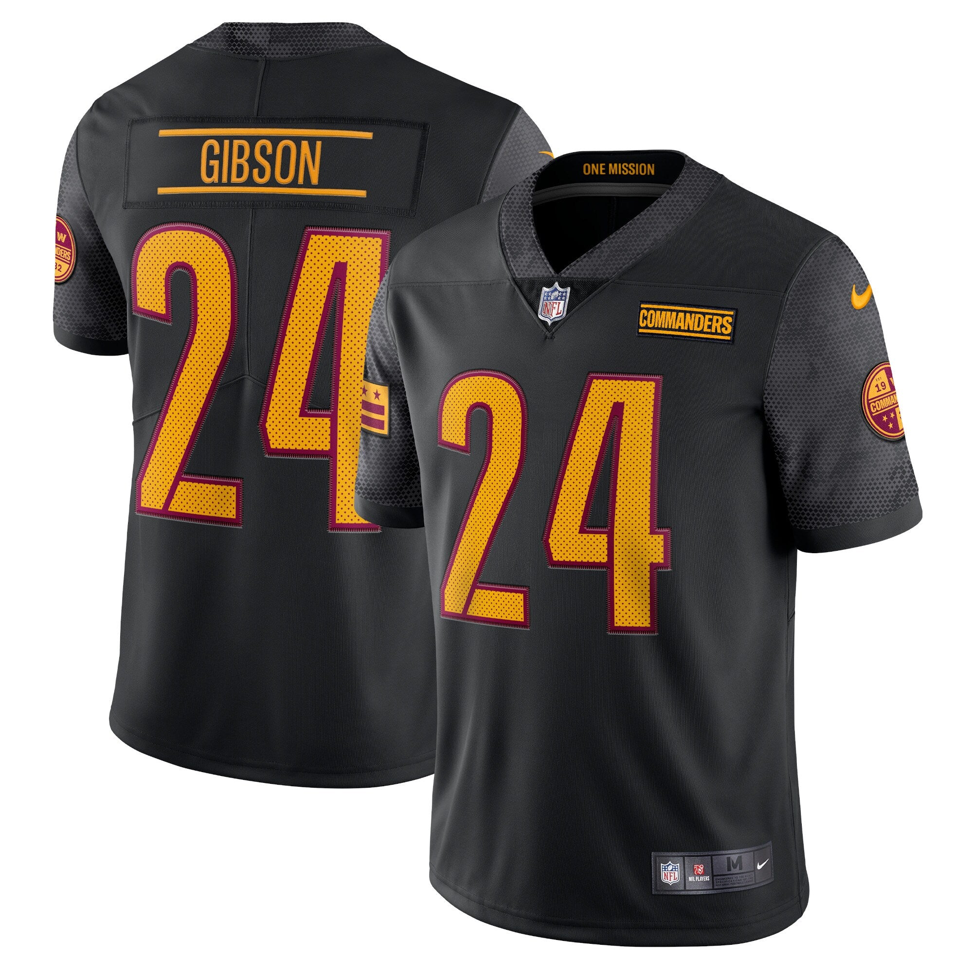 Antonio Gibson Washington Commanders Nike Vapor Limited Jersey - White/Black/Burgundy - Image 7