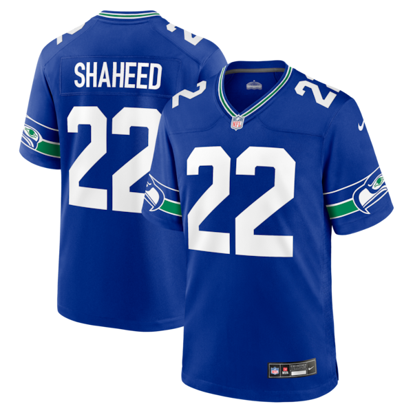 Rashid Shaheed Seattle Seahawks Nike Alternate Game Jersey - Royal/College Navy/White