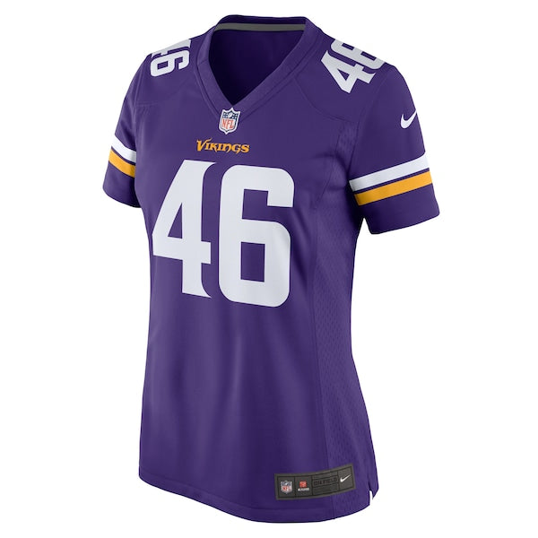 Will Reichard Minnesota Vikings Nike Women's Game Jersey - Purple - Image 2