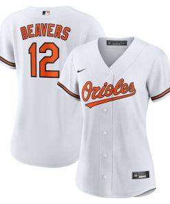 Dylan Beavers Baltimore Orioles Nike Women's Home Replica Jersey - White
