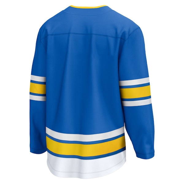 St. Louis Blues Home Breakaway Jersey - Blue - Image 3
