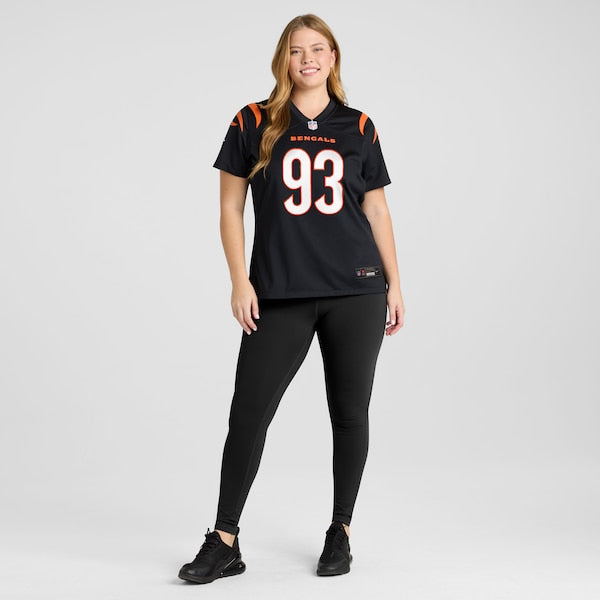 McKinnley Jackson Cincinnati Bengals Nike Women's Game Jersey - Black - Image 6