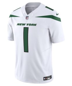 Alternative view of Ahmad Sauce Gardner New York Jets Nike Vapor F.U.S.E. Limited Jersey - White
