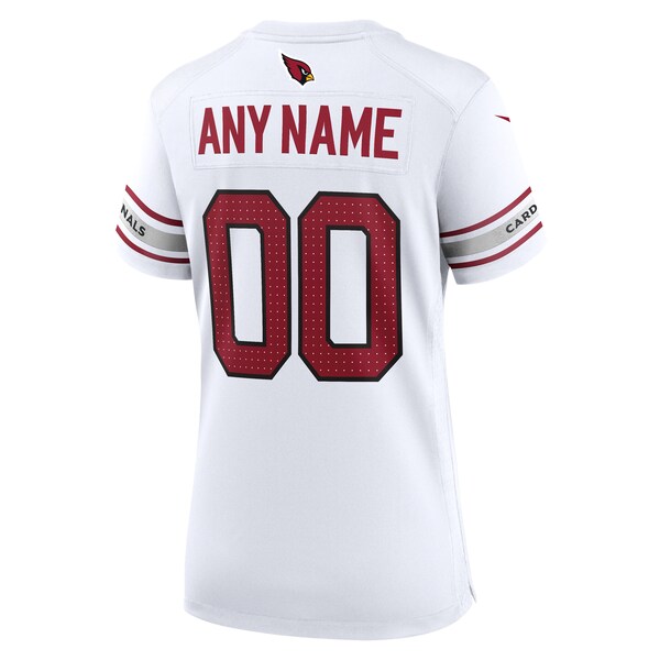 Arizona Cardinals Nike Women's Custom Game Jersey - White - Image 3