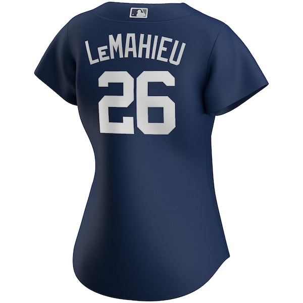 DJ LeMahieu New York Yankees Nike Women's Alternate Replica Player Jersey - Navy - Image 3