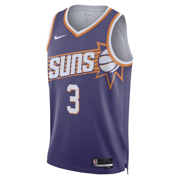 Bradley Beal Phoenix Suns Nike Unisex Swingman Jersey - Icon Edition - Purple - Image 2