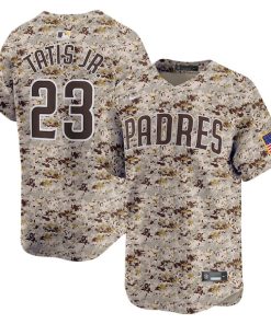 Fernando Tatis Jr. San Diego Padres Nike 2nd Alternate Limited Player Jersey?¨C Tan