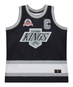 Alternative view of Wayne Gretzky Los Angeles Kings  Unisex Maxxed Out Fashion Basketball Jersey - Black