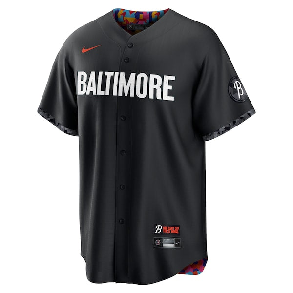 Baltimore Orioles Nike 2023 City Connect Replica Jersey - Black - Image 2