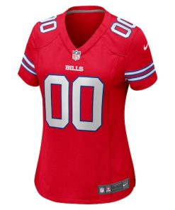 Alternative view of Buffalo Bills Nike Women's Alternate Custom Game Jersey - Red