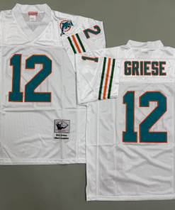 Bob Griese Miami Dolphins Authentic Throwback Retired Player Jersey