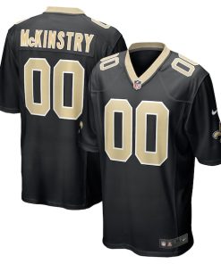 Ga'Quincy?McKinstry?New Orleans Saints Nike 2024 NFL Draft Player Game Jersey - Black
