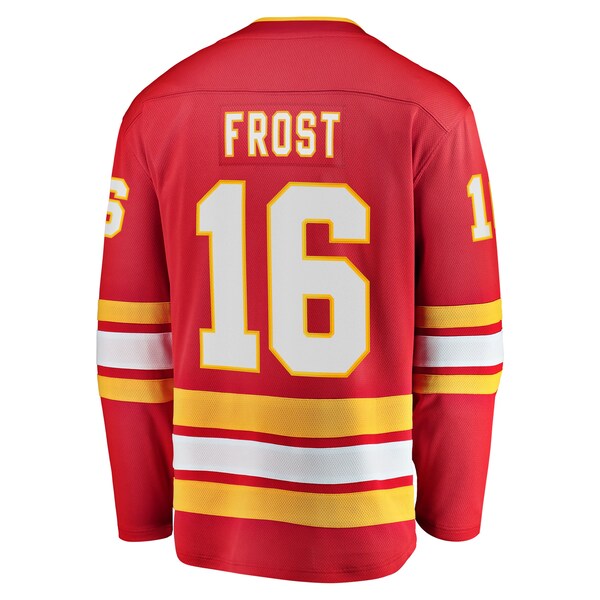 Morgan Frost Calgary Flames Home Breakaway Jersey - Red - Image 3