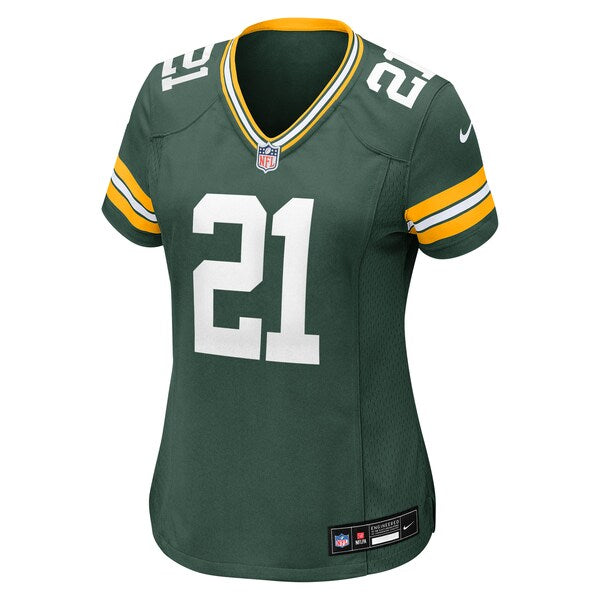 Nate Hobbs Green Bay Packers Nike Women's Team Game Jersey - Green - Image 3