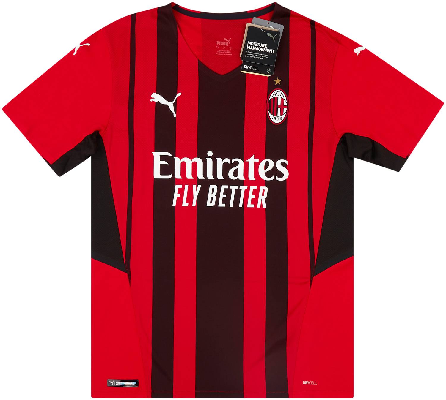 Ibrahimovi? AC Milan 2021-22 Home Player Jersey- Red/Black - Image 2