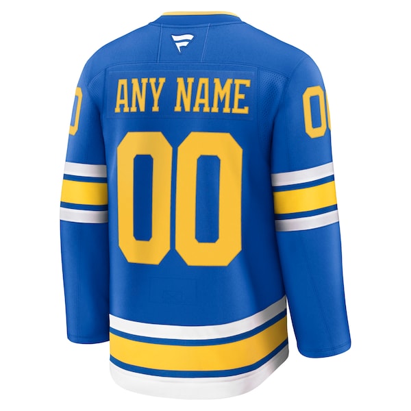 St. Louis Blues Home Premium Custom Jersey - Blue - Image 3