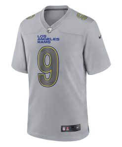 Alternative view of Matthew Stafford Los Angeles Rams Nike Atmosphere Fashion Game Jersey - Gray