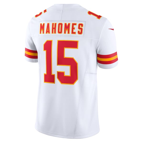 Patrick Mahomes Kansas City Chiefs Nike Vapor F.U.S.E. Limited Jersey - White/Red - Image 4