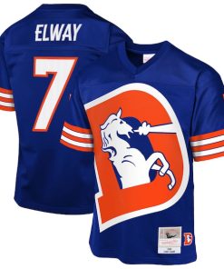 John Elway Denver Broncos  Youth 1998 Throwback Fashion Jersey - Royal