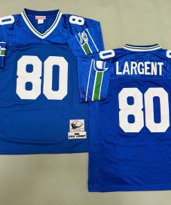 Steve Largent Seattle Seahawks Authentic Throwback Retired Player Jersey