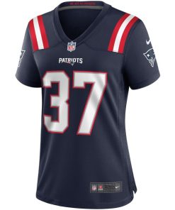 Alternative view of Rodney Harrison New England Patriots Nike Women's Game Retired Player Jersey - Navy
