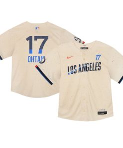 Shohei Ohtani Los Angeles Dodgers Nike Toddler 2024 City Connect Limited Player Jersey - Cream