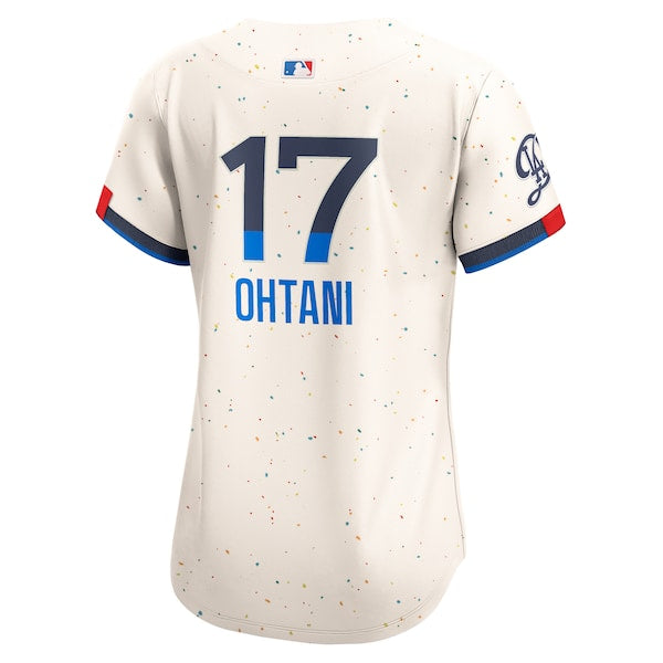 Shohei Ohtani Los Angeles Dodgers Nike Women's 2024 City Connect Limited Player Jersey - Cream - Image 3