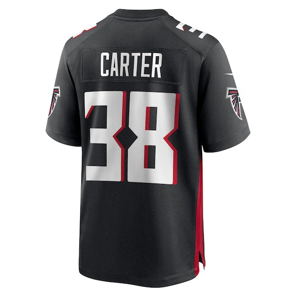 Nathan Carter Atlanta Falcons Nike Team Game Jersey - Black - Image 3