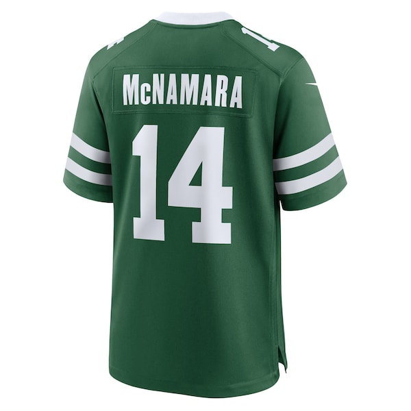 Austin McNamara New York Jets Nike Team Game Jersey - Legacy Green - Image 3
