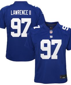 Dexter Lawrence New York Giants Nike Youth Game Jersey - Royal