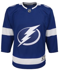 Alternative view of Tampa Bay Lightning Youth Home Blank Premier Jersey - Blue