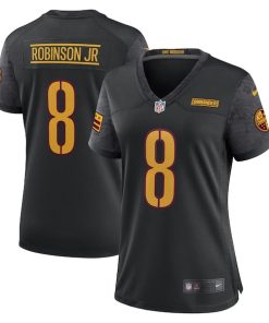 Brian Robinson Jr. Washington Commanders Nike Women's Player Jersey - Black