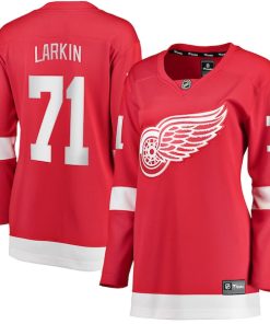 Dylan Larkin Detroit Red Wings  Women's Home Breakaway Jersey - Red